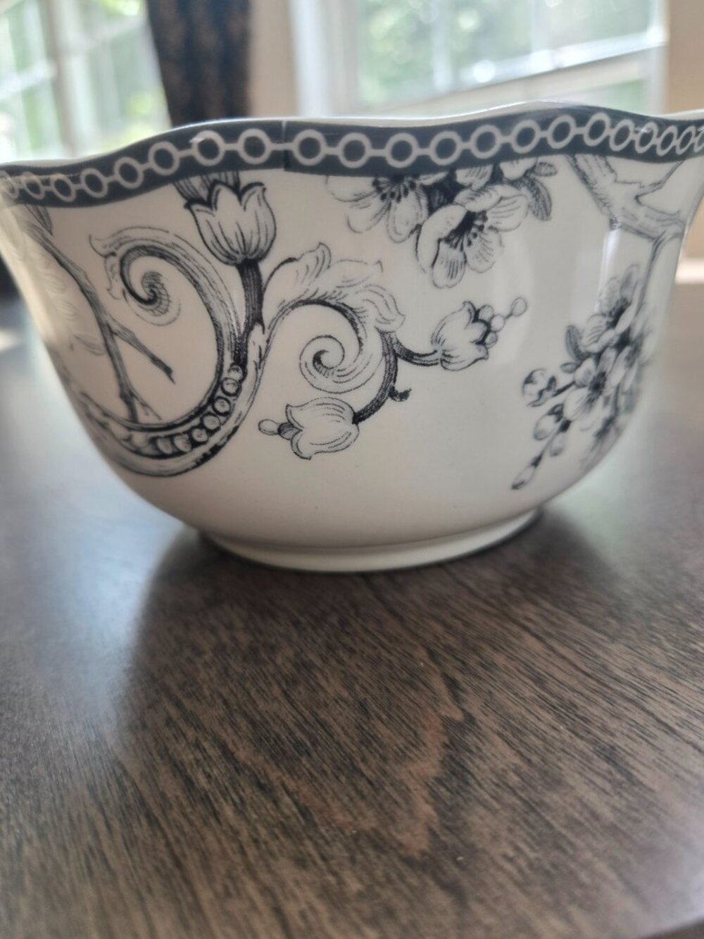 222 Fifth Adelaide Grey Bowl (set of 2)